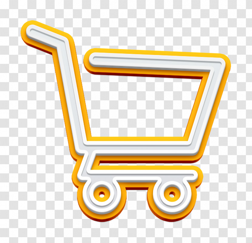 Cart Icon Commerce Icon Shopping Cart Empty Side View Icon Transparent PNG