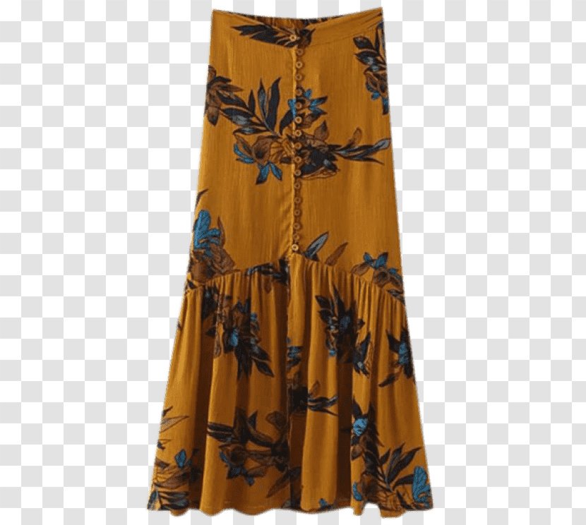 Boho-chic Skirt Fashion Dress Clothing - Flowers Transparent PNG