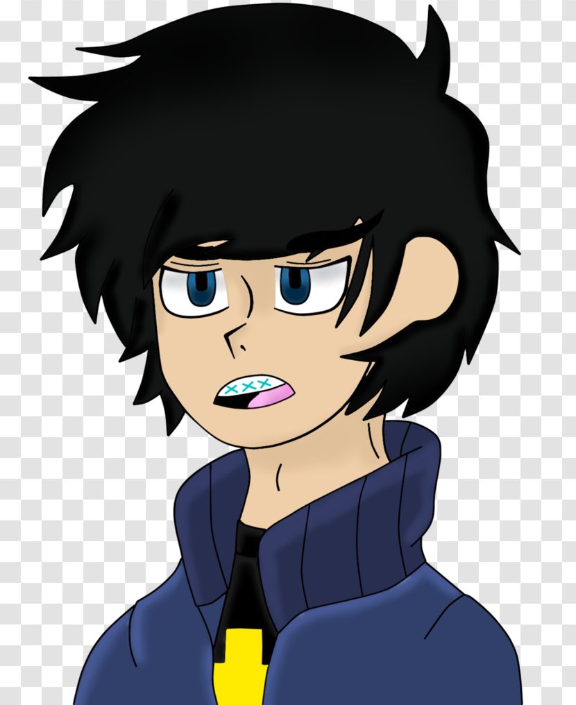 DeviantArt Black Hair Craig Tucker - Tree - Heart Transparent PNG