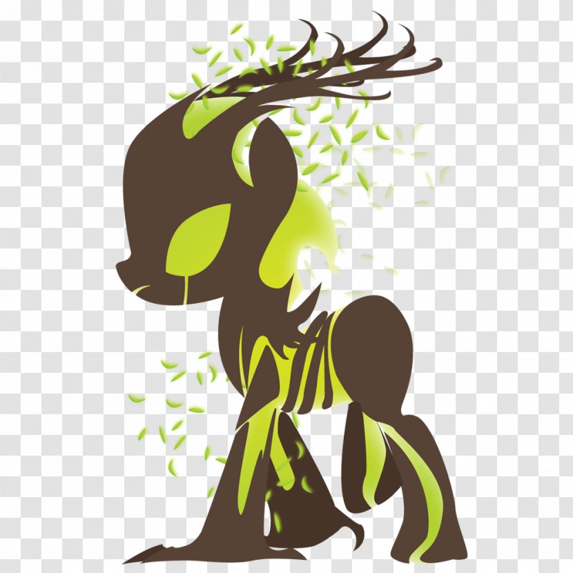 Deer Horse Silhouette Clip Art - Plant Transparent PNG