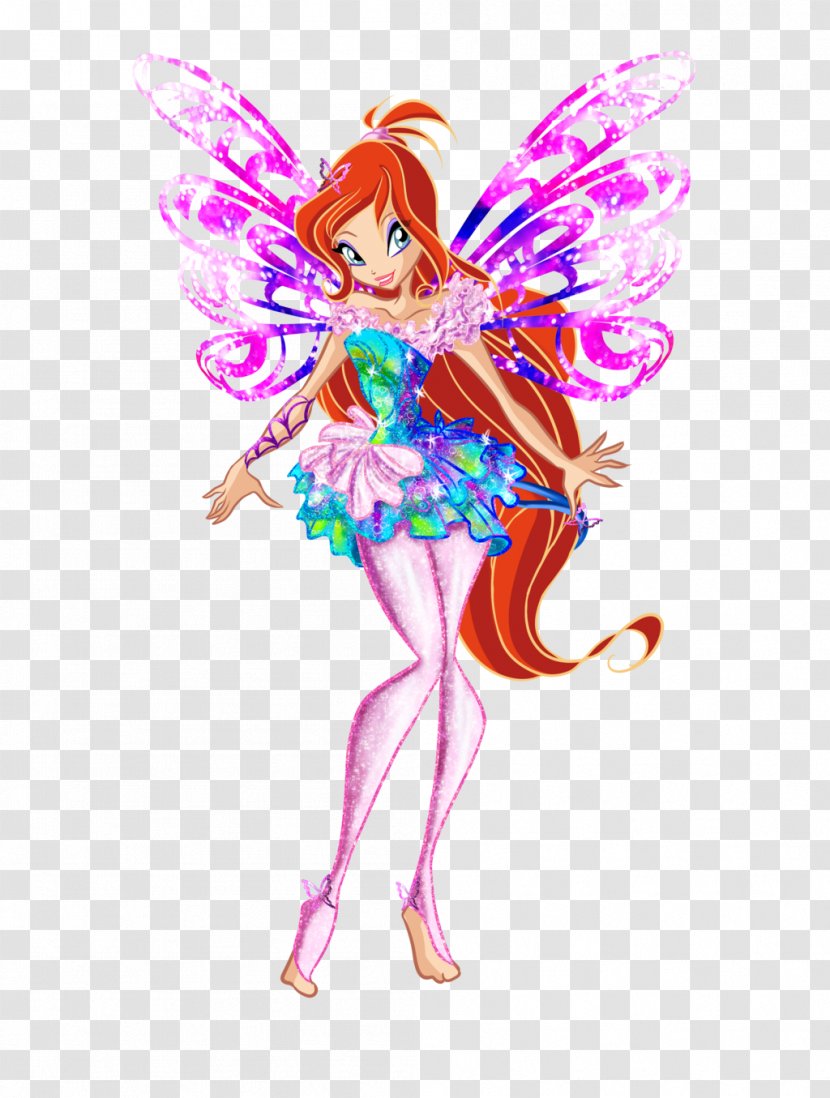 Flora Bloom Musa Tecna Roxy - Cartoon Transparent PNG