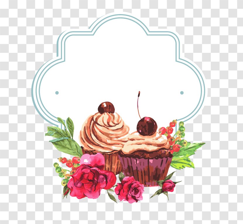 Cake Border - Fruit - Whipped Cream Transparent PNG