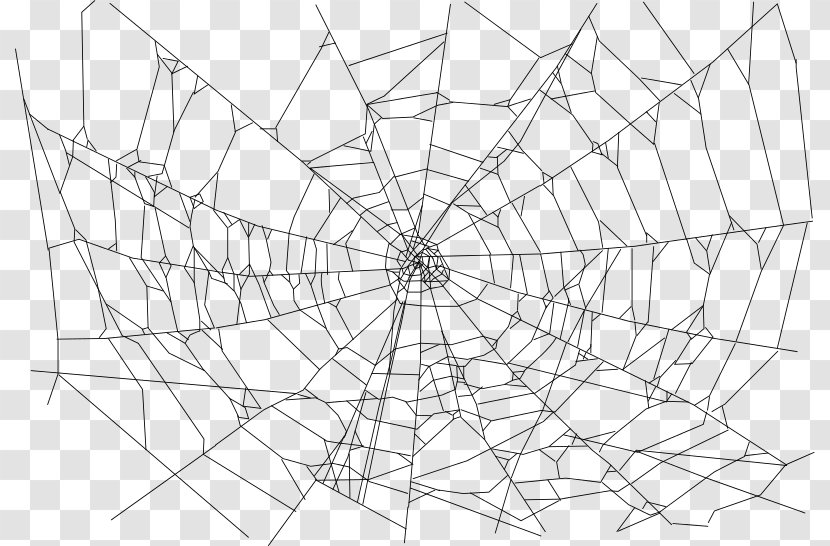 Spider Web Windows Metafile Clip Art - Symmetry Transparent PNG