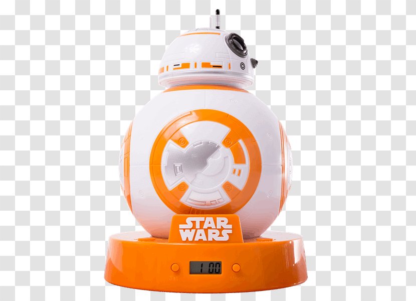 BB-8 Stormtrooper Sphero R2-D2 Star Wars - Orange - Yellow Alarm Clock Transparent PNG