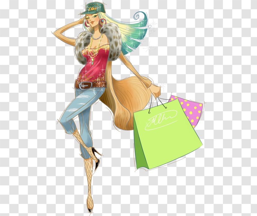 Shopping - Fictional Character Transparent PNG