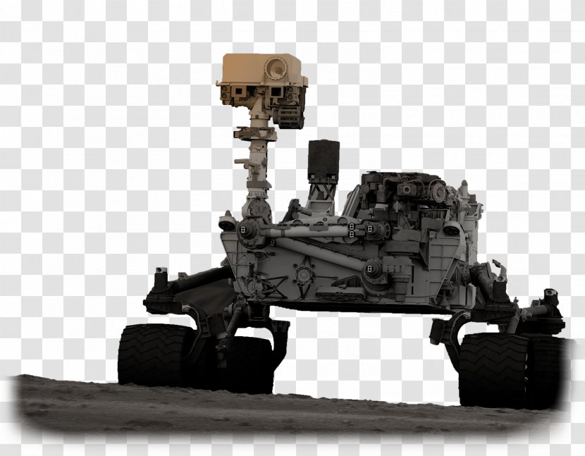 Mars Science Laboratory Exploration Rover Curiosity - Water On Transparent PNG