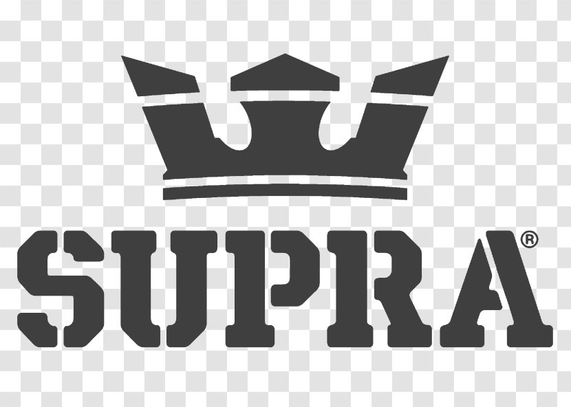 Logo Brand Supra Shoe Skateboarding - Black - Skateboard Transparent PNG