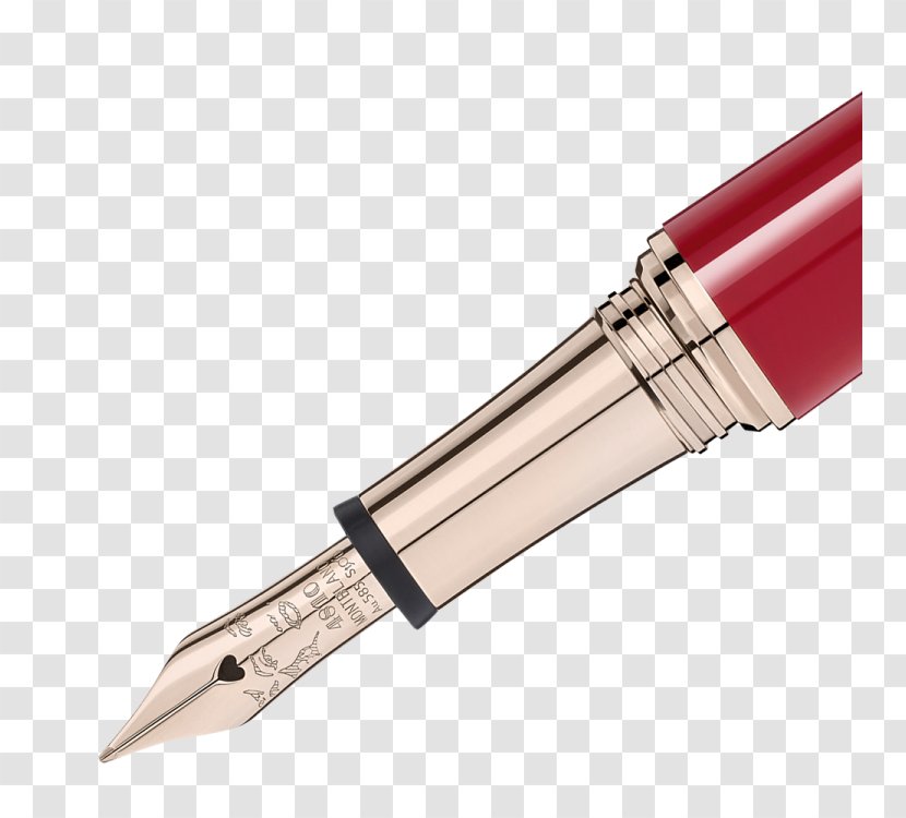 Fountain Pen Montblanc Rollerball Actor - Watercolor - Mont Blanc Transparent PNG