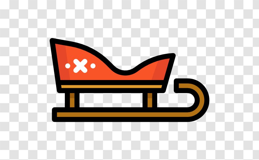 Sled Clip Art - Sleigh Vector Transparent PNG