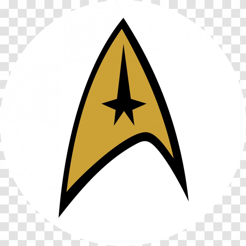 Starfleet Star Trek Insegna Klingon Embroidered Patch - Triangle Transparent PNG
