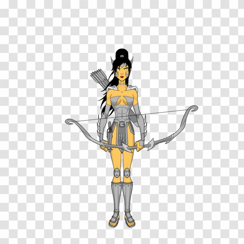 Illustration Costume Design Cartoon Character - Artemis Background Transparent PNG