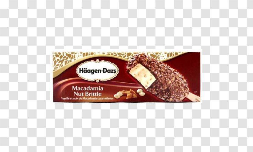Brittle Ice Cream Häagen-Dazs Macadamia - Flavor Transparent PNG