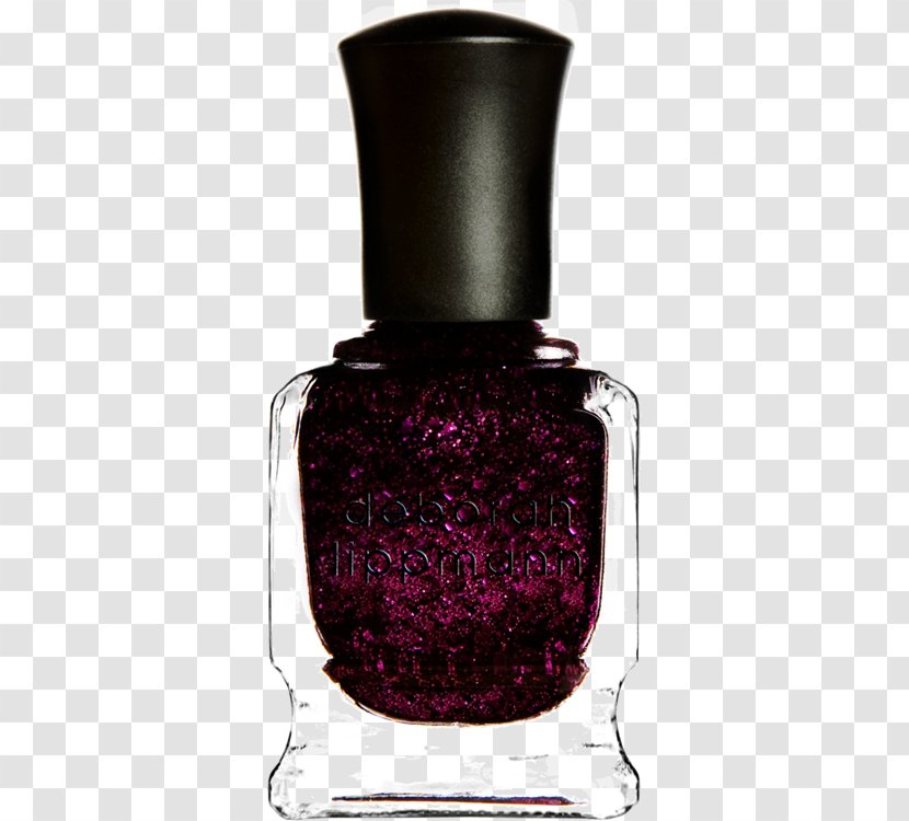Nail Polish Color Cosmetics Glitter - Hand Painted Floral Transparent PNG
