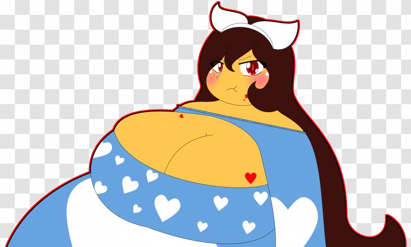 Vertebrate Cartoon Legendary Creature Clip Art - Silhouette - Fat Lady Transparent PNG