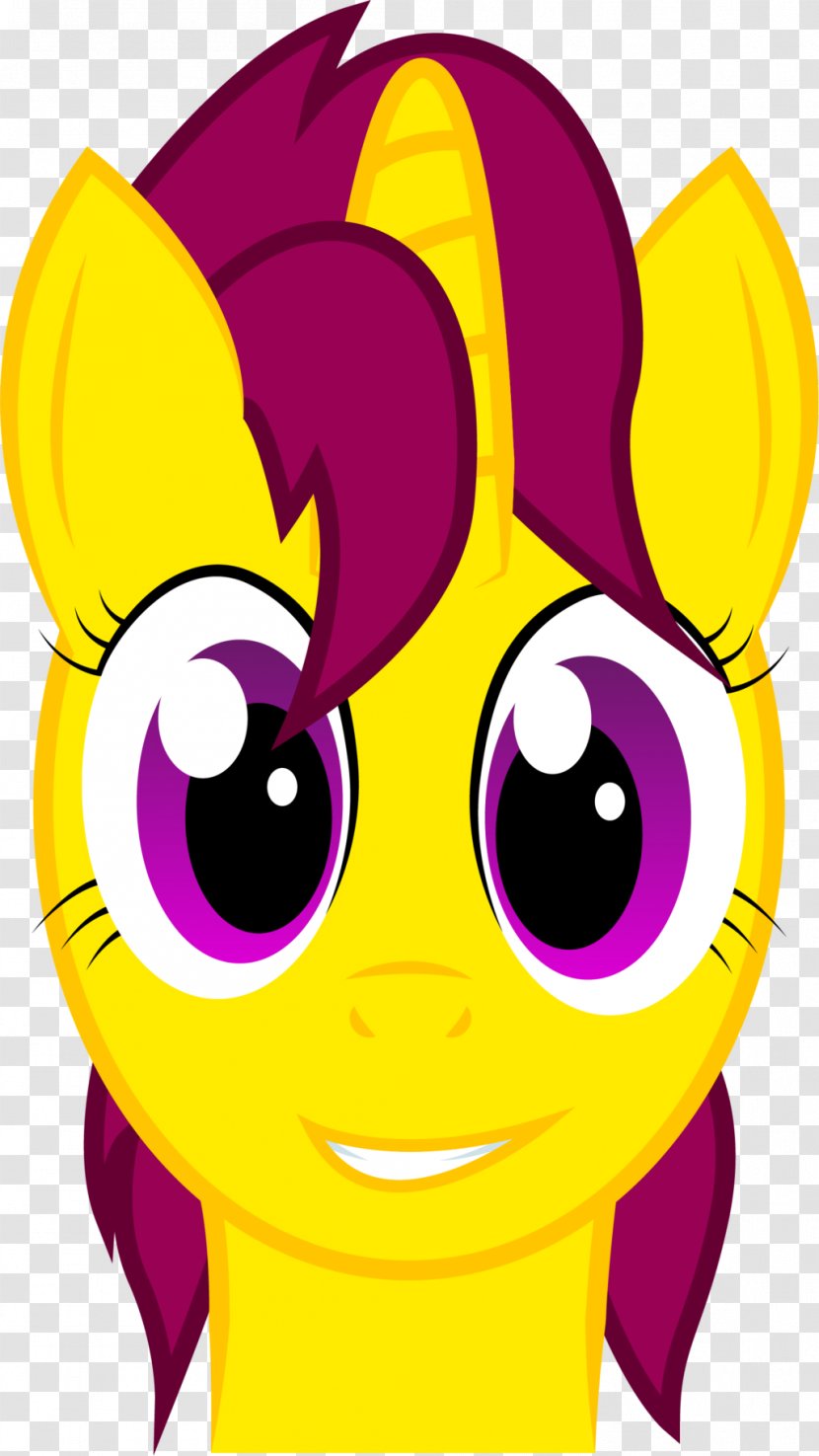 Pony Smiley Clip Art - Silhouette - Fron Transparent PNG