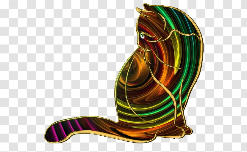 Cat Illustration - Serpent - Cats Side Transparent PNG