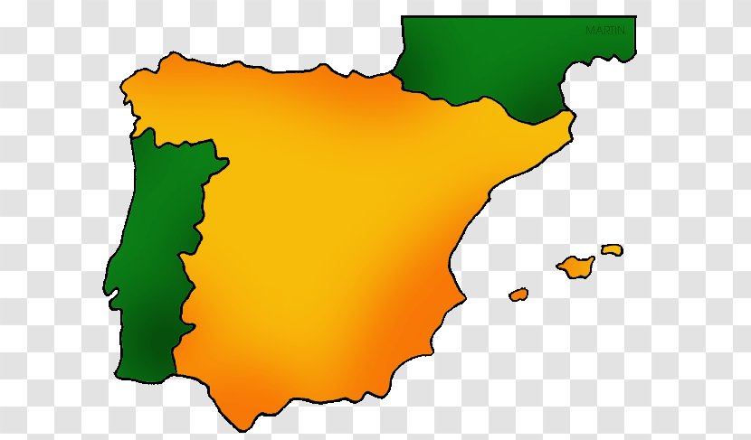 Flag Of Spain Map Clip Art - Coloring Book Transparent PNG