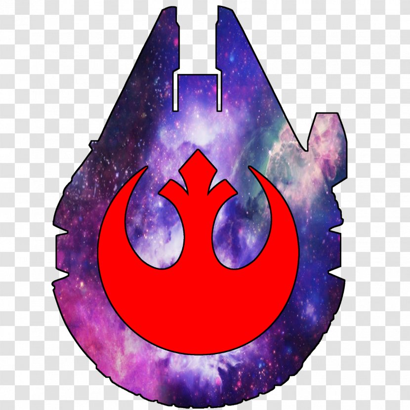 Rebel Galaxy Millennium Falcon Star Wars Symbol Tattoo Transparent PNG