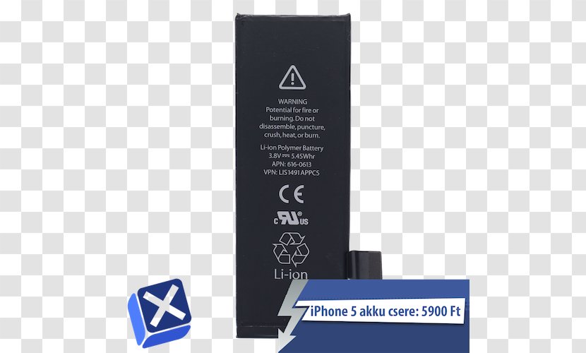 IPhone 4S 6 5s - Mobile Phones - Iphone Battery Transparent PNG