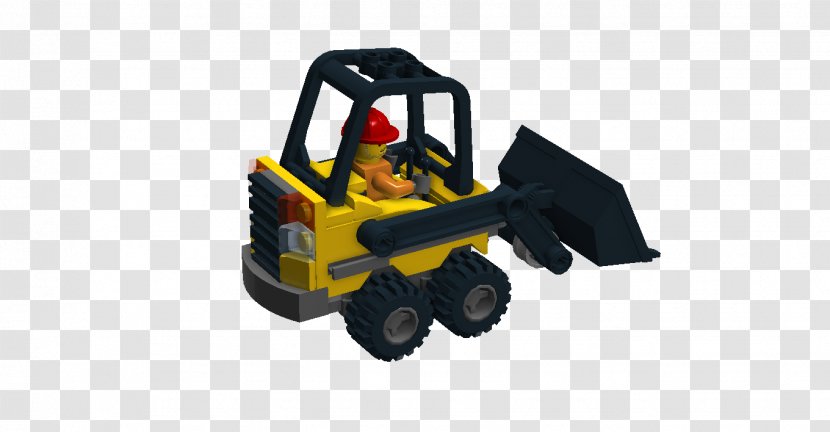 Vehicle Toy Skid-steer Loader Architectural Engineering Lego City Transparent PNG