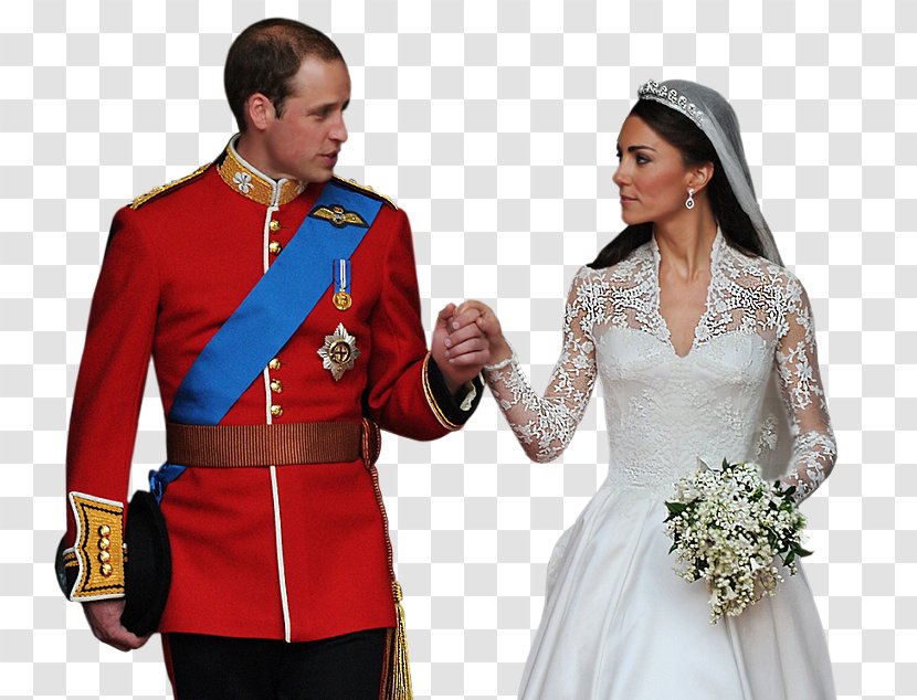 Wedding Of Prince William And Catherine Middleton Harry Meghan Markle Marriage Tuxedo - Gown Transparent PNG