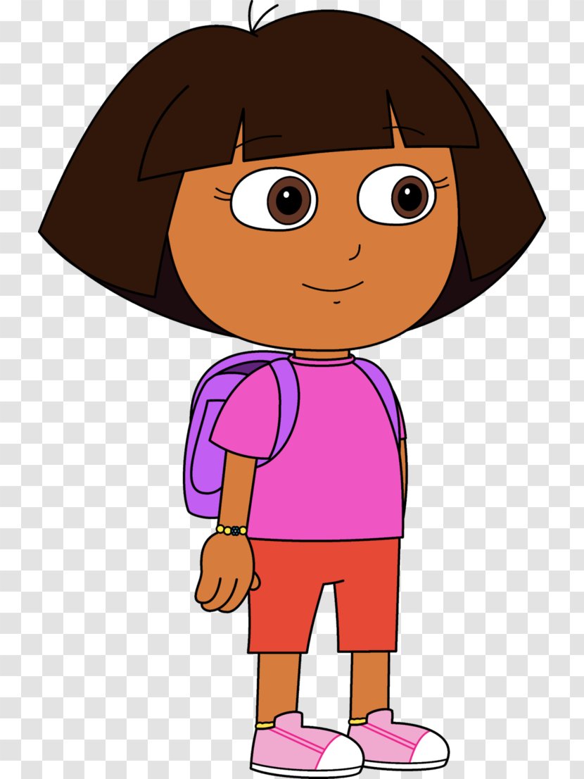 Dora Cartoon Drawing Character - Tree - The Explorer Characters Transparent PNG