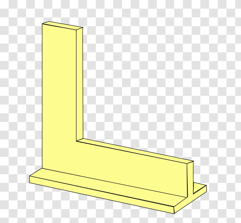 Line Furniture Angle Material - Yellow Transparent PNG