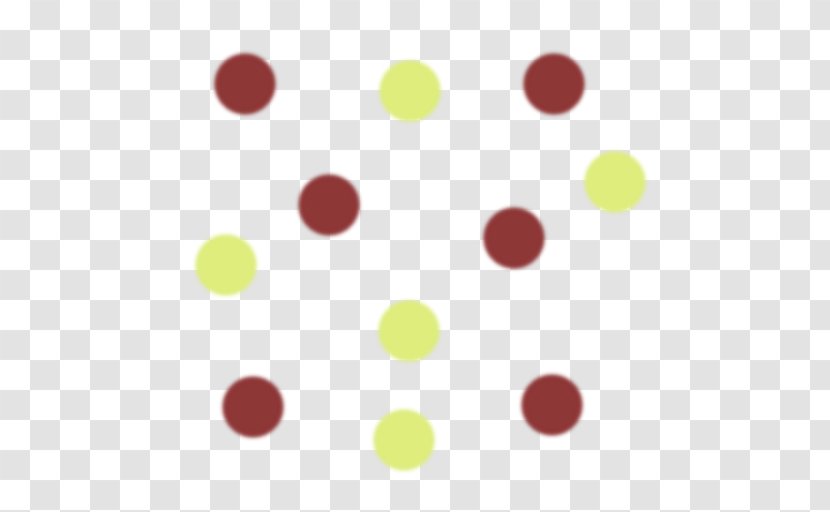 Polka Dot Circle Point - Yellow Transparent PNG