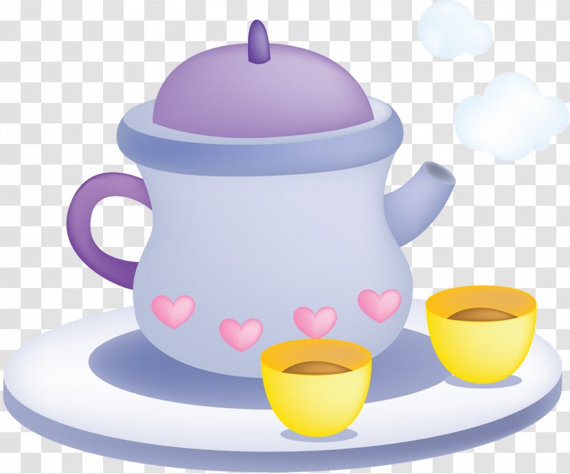 Tea Kettle Clip Art - Cup Transparent PNG