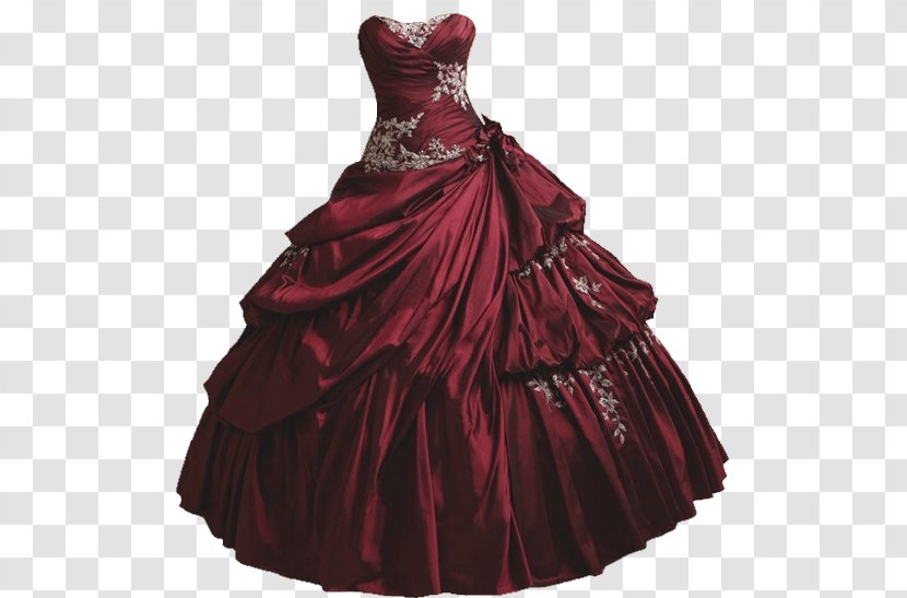 Ball Gown Dress Evening Prom - Wedding Transparent PNG