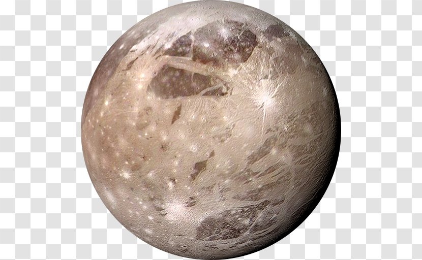 Ganymede Moons Of Jupiter Natural Satellite Galilean - Sphere - Leave The Moon On Transparent PNG