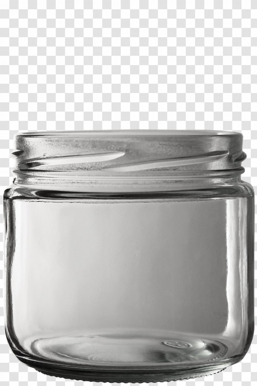 Glass Bottle Mason Jar - Squat Transparent PNG