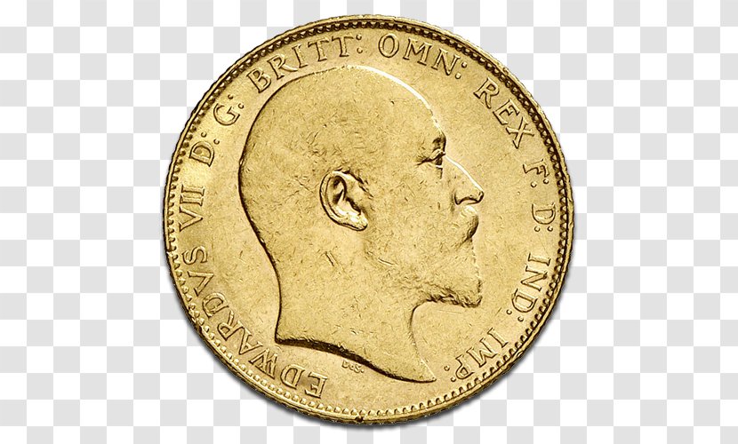 Bullion Coin Gold Sovereign - Mint Transparent PNG