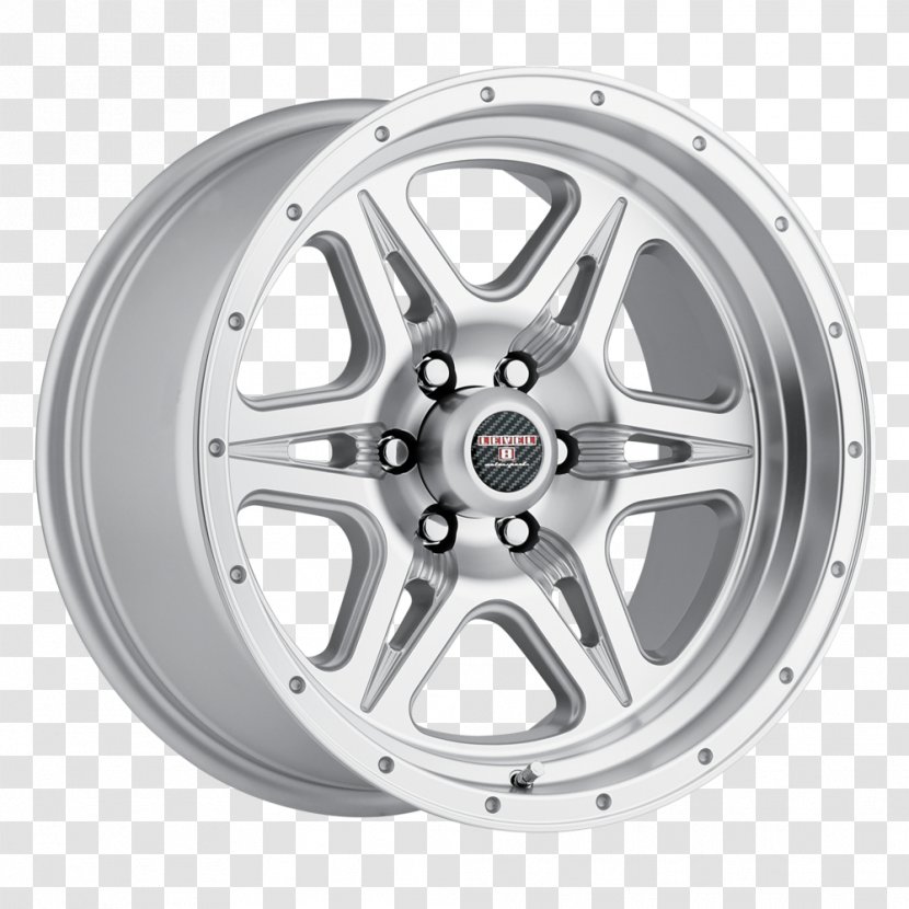 Alloy Wheel Tire Spoke Rim - Silver - Multi Level Transparent PNG