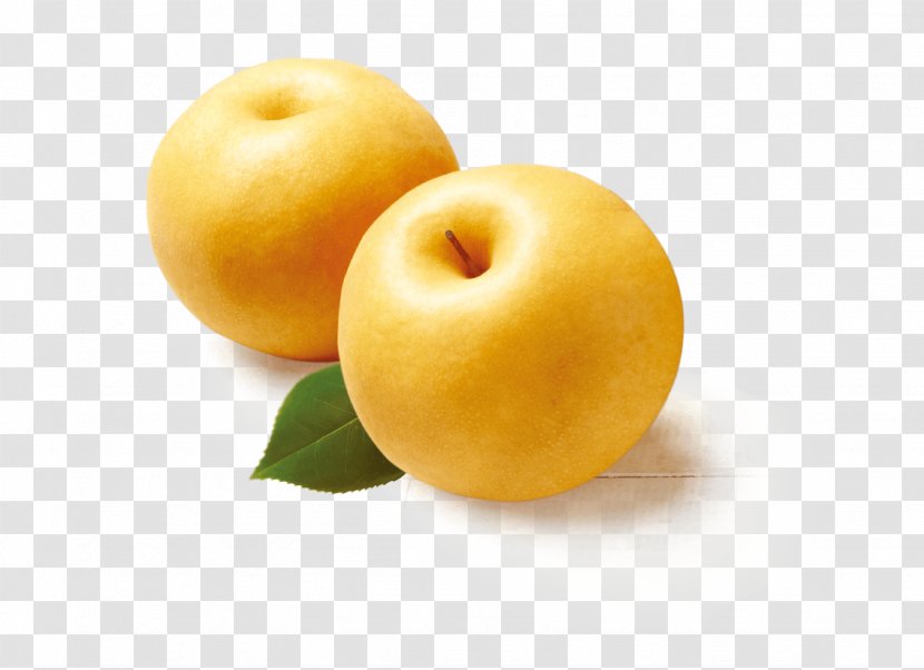 Apple Asian Pear Fuji Food Fruit Transparent PNG