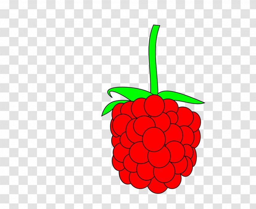 Raspberry Animation Clip Art - Natural Foods Transparent PNG