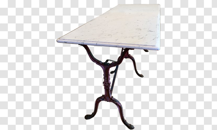 Rectangle - End Table - Trestle Transparent PNG