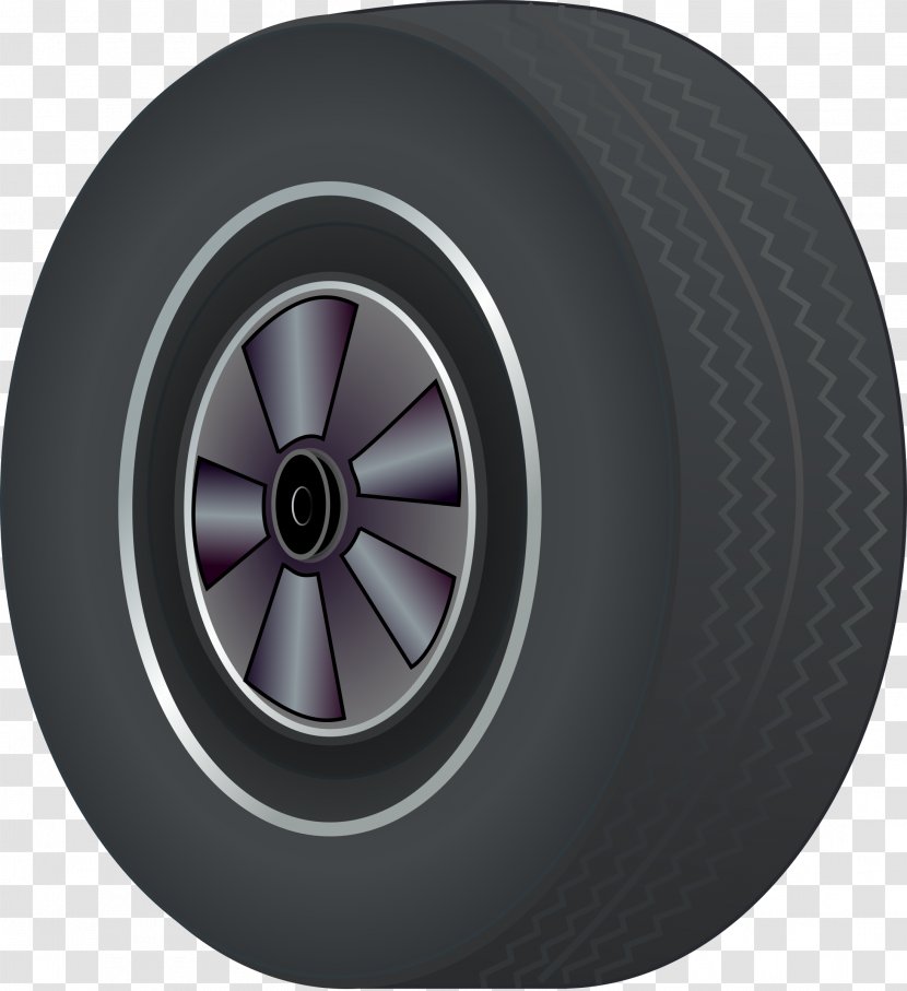 Car Tire Wheel Rim Clip Art - Truck - Tires Transparent PNG