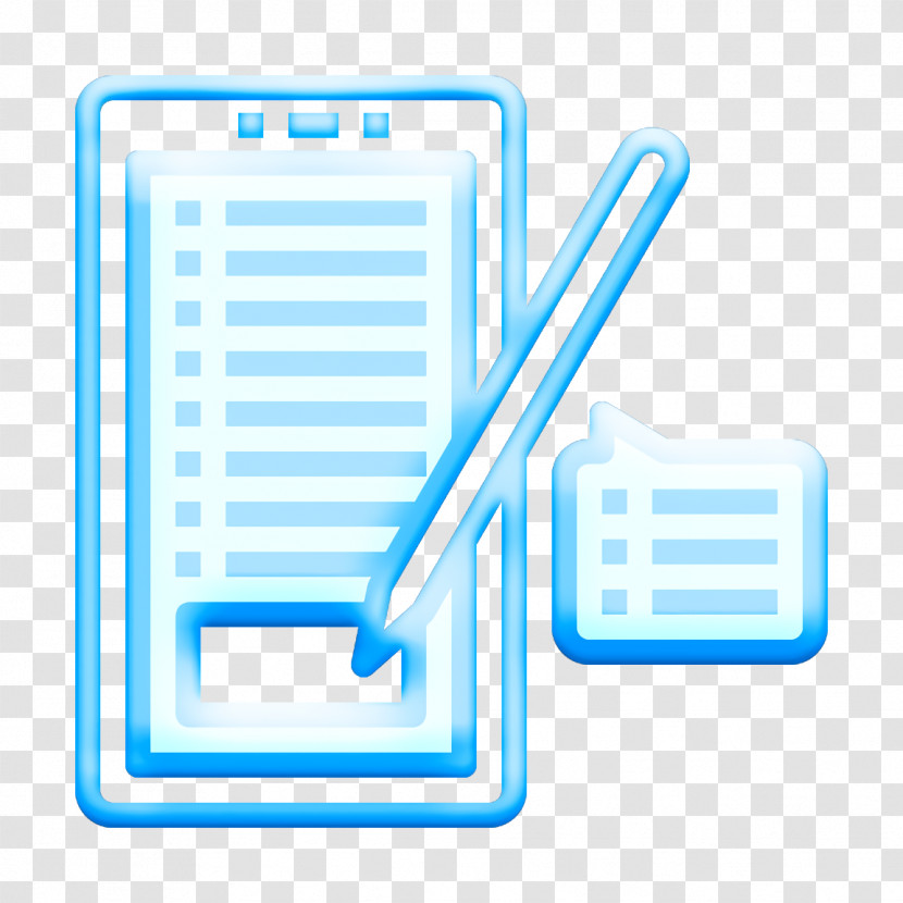 Mobile Interface Icon Agreement Icon Sign Icon Transparent PNG