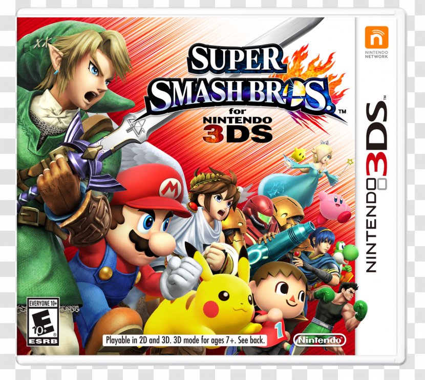 Super Smash Bros. For Nintendo 3DS And Wii U Brawl Melee - Bros 3ds Transparent PNG