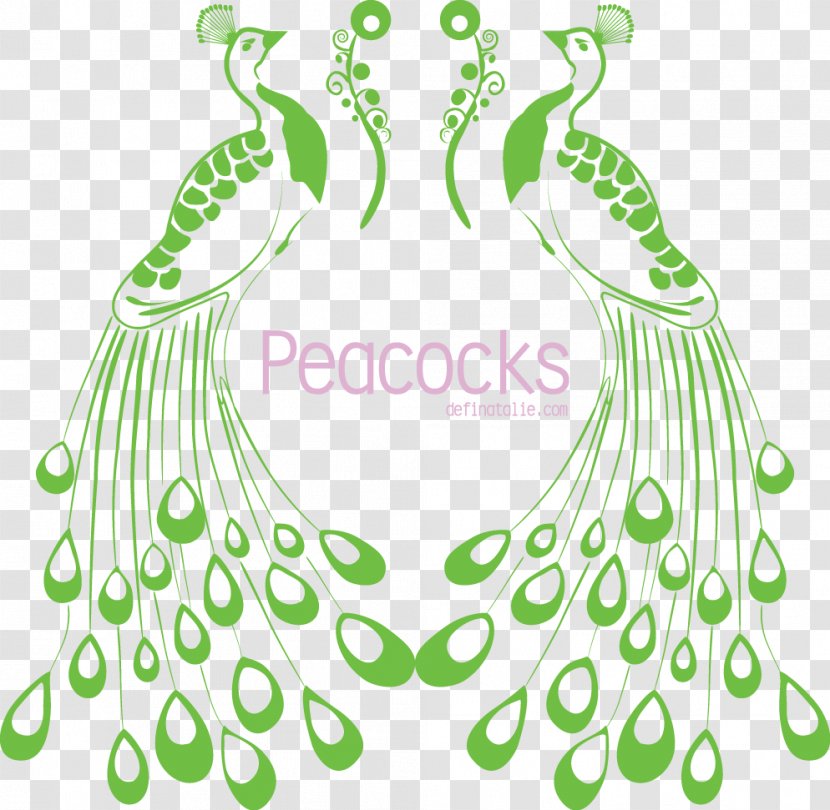 Peafowl Drawing Clip Art - Flowering Plant - Cartoon Painted Peacock Transparent PNG