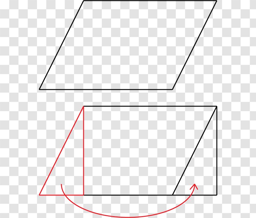 Parallelogram Area Rhombus Angle Mathematics - Symmetry Transparent PNG
