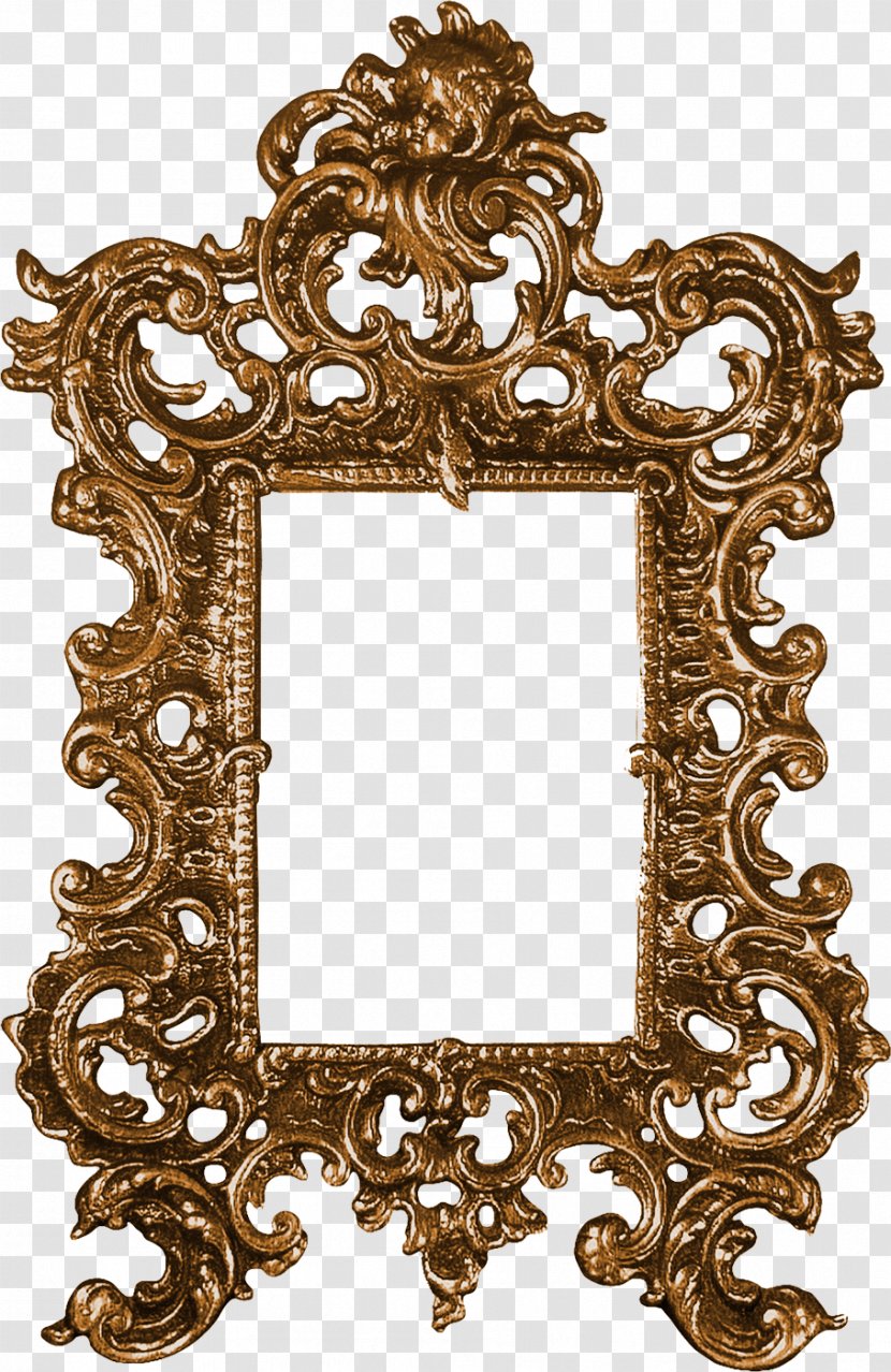 Picture Frame Ornament Clip Art - Museum - Dragon Mirror Border Transparent PNG