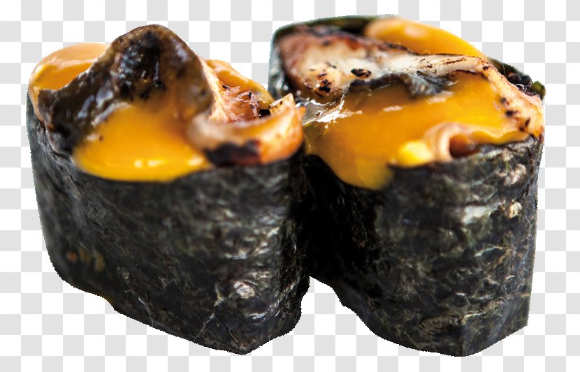 Sushi Unagi Kabayaki Onigiri European Eel - Comfort Food Transparent PNG