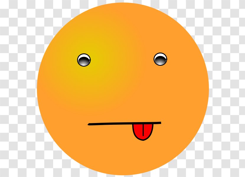Smiley Emoticon Face Clip Art - Yellow - Tongue Cliparts Transparent PNG