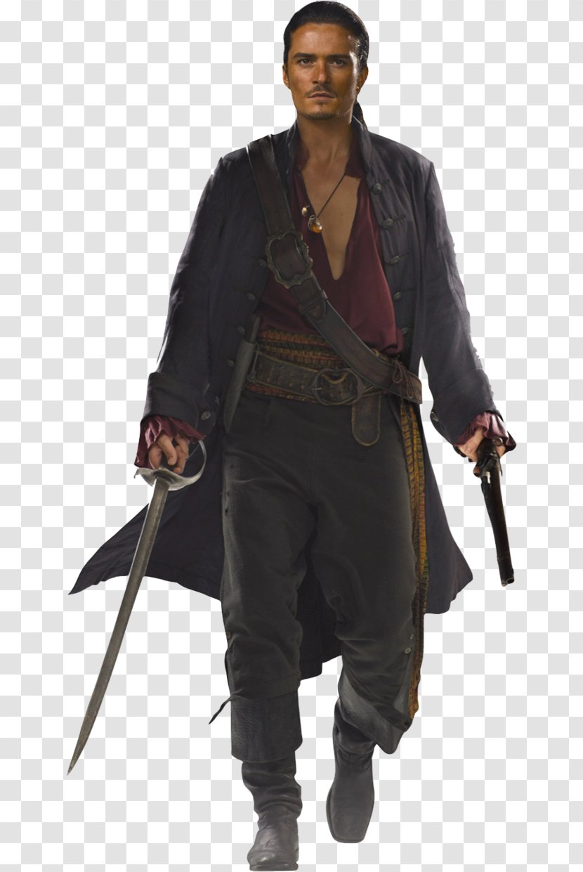 Orlando Bloom Jack Sparrow Will Turner Pirates Of The Caribbean: At World's End Bootstrap Bill - Elizabeth Swann - Pirate Transparent PNG