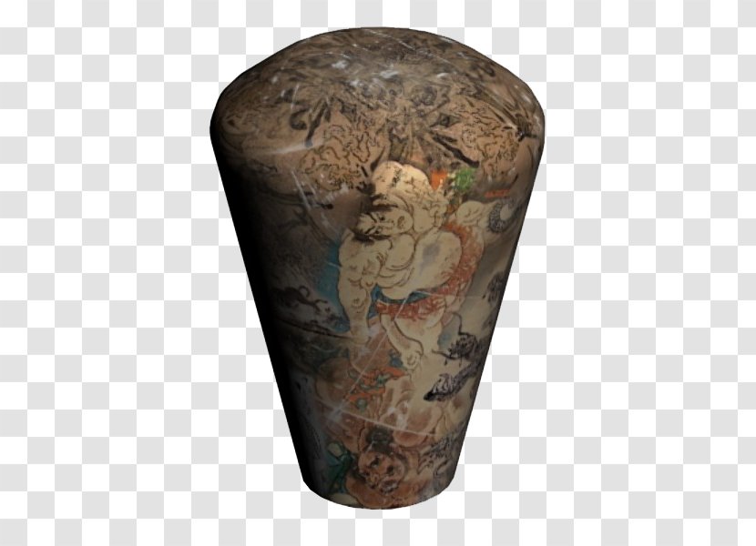 Vase Motif Google Images - Grey Brown - Japanese With Pattern Transparent PNG