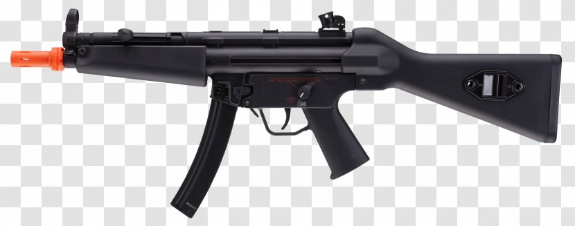Airsoft Guns Heckler & Koch MP5 Submachine Gun Blowback - Cartoon - Watercolor Transparent PNG