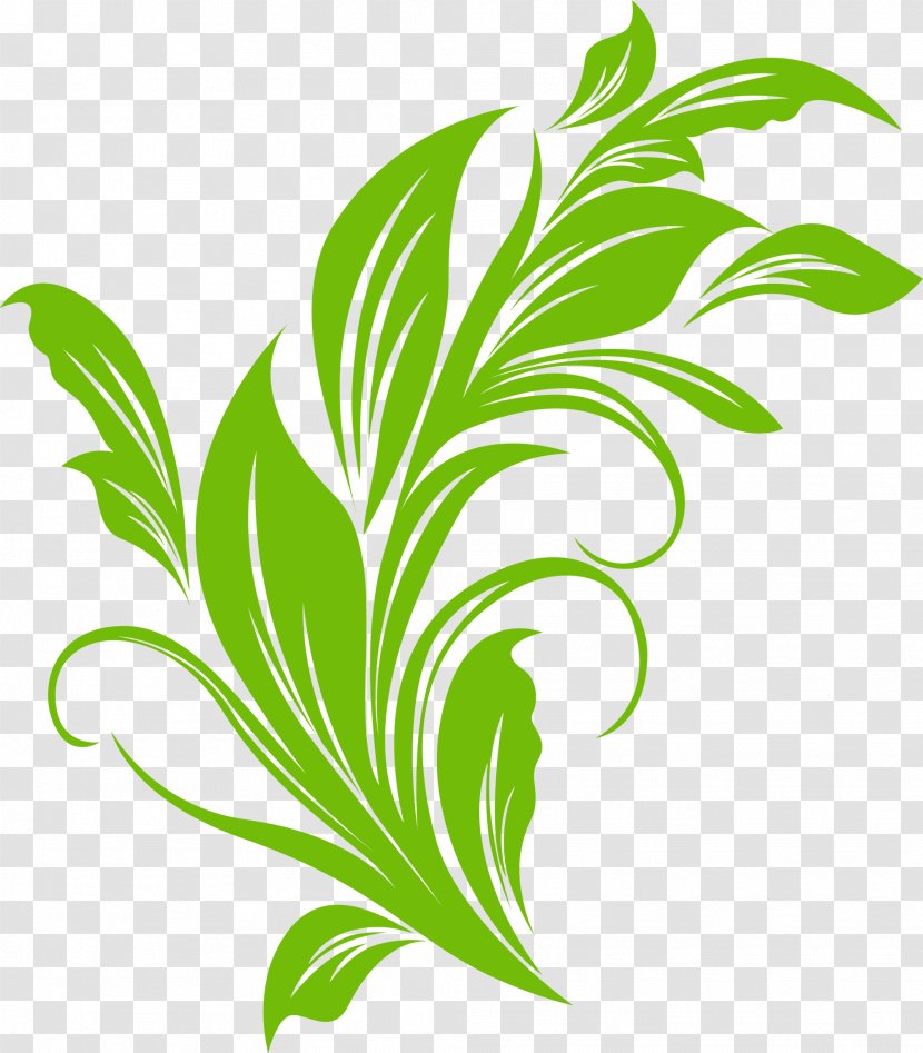 Green Leaf Clip Art - Plant - Grass Transparent PNG