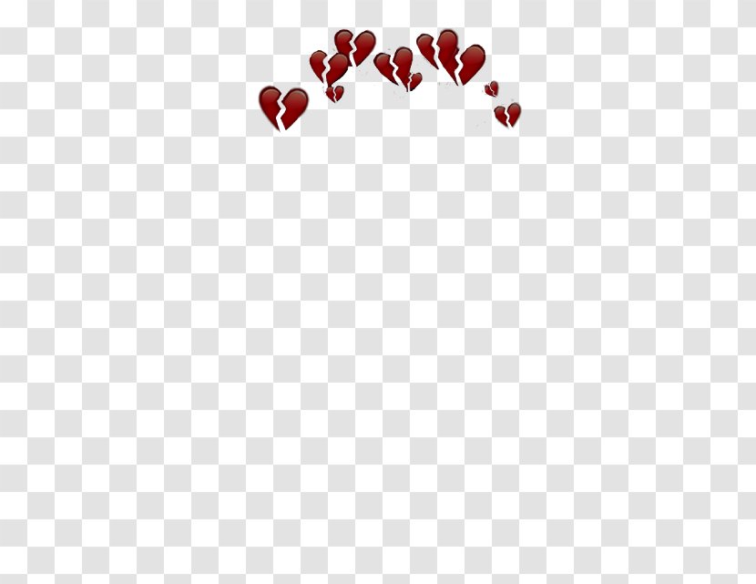 Broken Heart Apple IPhone 8 Plus Emoji Love - Red Transparent PNG